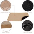 thumbnail image 2 of Reusable Grey Dog Pee Pad S Size (60x45cm) - Quilt & Mesh Fabric with Superior Absorption, Odor Control, Machine Washable for Puppy Housebreaking, Incontinence, Car Seats, and Mess-Free Home Cleaning, 2 of 6