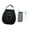 black, variant on Ethern Camping Shower Bag Lightweight PVC Solar Shower Bag for Beach Picnic Camping Green