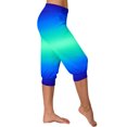 thumbnail image 3 of Yuyuzo Womens Capri Pants High Waisted Drawstring Sweatpants Running Gym Cropped Trousers with Pockets, 3 of 6