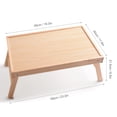 thumbnail image 3 of Table d'Extérieur Portable Pliable en Bois, Table Pliable pour Camping, Plage, Cour Arrière, Fête, 3 of 8