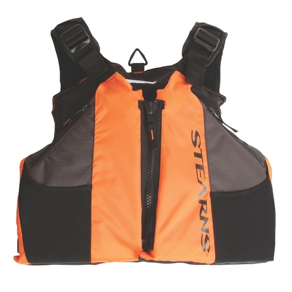 Gilet universel de nylon pour adultes de Stearns pour sports de pagaie - orange