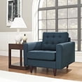 thumbnail image 5 of Modway Empress Fauteuil Rembourré en Azur, 5 of 5