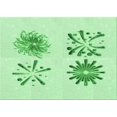 thumbnail image 1 of Ahgly Company Machine Washable Indoor Rectangle Transitional Light Green Area Rugs, 8' x 12', 1 of 7