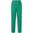 thumbnail image 1 of Dvprdro Women's Solid Straight Leg Elastic Waist Worker Pants Casual Loose Sweatpants, 1 of 4