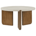 thumbnail image 3 of Bouclair Table Basse en Placage de Noyer Beige, 3 of 8