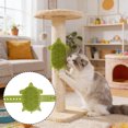 thumbnail image 5 of Svmmer Turtle Shaped Cat Comb Wall Mounted Cat Scratching Board & Self Grooming Device, 5 of 5
