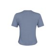 thumbnail image 3 of Gupgi Women's Ribbed Slim Fit T-Shirts Short Sleeve Crew Neck Tees Going Out Tight Shirt Summer Basic Tops, 3 of 6