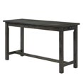 thumbnail image 1 of Topline Home Furnishings Pack repas 4 pièces gris à hauteur de comptoir, 1 of 8