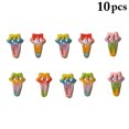 thumbnail image 2 of Barrette à Pression pour Enfants, Couleur Arc-en-Ciel, Forme Géométrique, Épingle à Cheveux, Barrette, 2 of 10