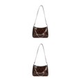 thumbnail image 1 of Guardoinrt Compact And Portable Shoulder Bag With Multiple Uses Wide Application Handbags For Women Underarm Bag Tote Bag brown 2Set, 1 of 6