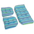 thumbnail image 1 of Ensemble de Coussins Capitonnés pour Causeuse en Polyester Filé en Forme de U (Ensemble de 3), 1 of 1
