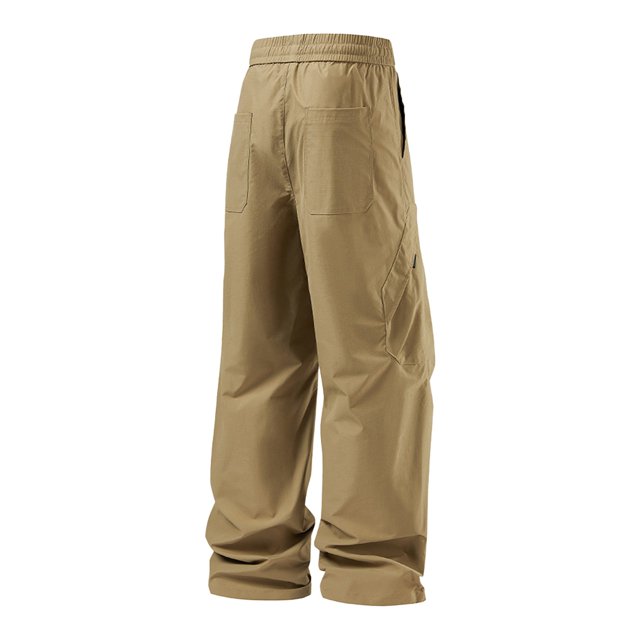 Pantalon Décontracté pour Hommes, Coupe Ample, Jambe Droite, Design pour Confort et Style Moderne