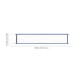 thumbnail image 3 of Jpxdew Pool Volleyball Net,Blue Plastic,Portable Lightweight,180x36 Inches,Waterproof for Beach Pool Games, 3 of 7