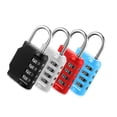 thumbnail image 2 of Wweixi Combinaison Numérique Serrure Réinitialisable Imperméable à l'Extérieur Mot Cadenas Anse Valise Sécurité École Gym Porte comme Indiqué, 2 of 6
