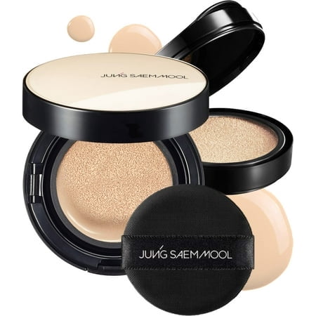[Jungsaemmool Official] Essential Skin Nuder Cushion (Fair) Refill Included Natural Finish Buildable Coverage Makeup Artist Brand