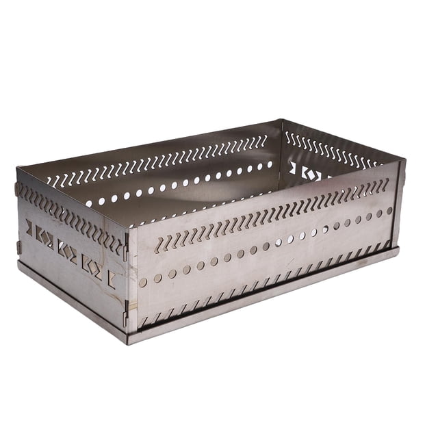 Support de Pierres de Sauna, Panier de Pierres de Sauna, Panier de Pierres de Sauna Portable en Acier Inoxydable Support Cage Poêles Roches pour Charbon de Bois Poêles de Sauna Panier de Foyer