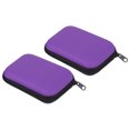 thumbnail image 1 of Unique Bargains Étui à Fléchettes, Lot de 2 Rangement de Transport pour Fléchettes en EVA avec Poches en Maille, Violet, 1 of 5