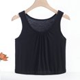 thumbnail image 1 of AherBiu Womens Summer Tank Tops Going out Tank Tops Crew Neck Lightweight Stretchy Workout Tank Tops(XL-8XL), 1 of 7