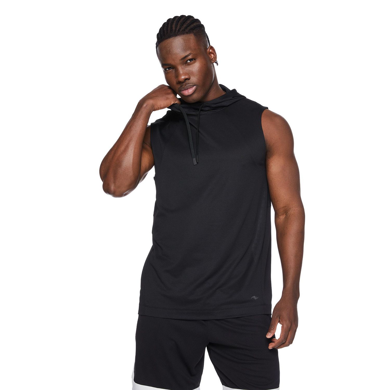 Débardeur de musculation à capuchon Athletic Works pour hommes