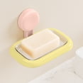 thumbnail image 1 of PRETXORVE Soap Household Bathroom Suction Cup Wall Mounted Non Perforated Soap Drainage Bathroom Storage Rack, 1 of 6