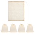 thumbnail image 1 of Classic Kitchen Accessories, Cooking Cheesecloth Bags Straining Bags Reusable Soup Bags Soup Socks, 1 of 7