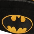 thumbnail image 4 of Batman Tuque à Revers Noire avec Logo et Texte de Nom, 4 of 6