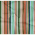 thumbnail image 3 of oneOone Coton Biologique Popeline Tissu Sergé Multicolore Imprimé à Rayures BTY 42 Pouces de Large, 3 of 3