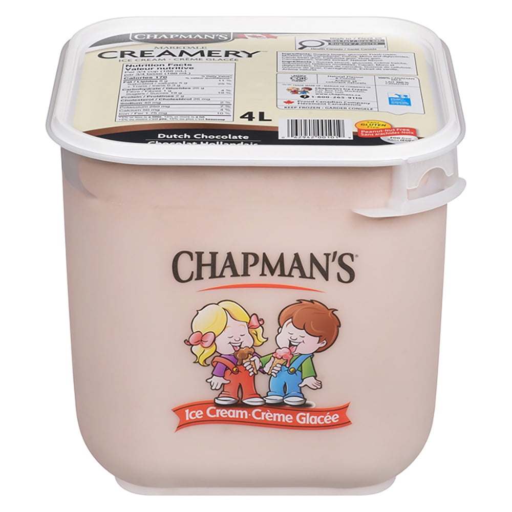 Chapman's Markdale Creamery Crème Glacée au Chocolat Hollandais en Bac