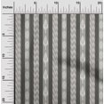 thumbnail image 1 of oneOone Georgette Viscose Fabric Stripe Ikat Print Sewing Fabric BTY 42 Inch Wide, 1 of 4
