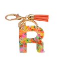thumbnail image 2 of Key Chain 26 Letters Fruit Pattern Women Compact Long Lasting Key Ring Bag Decoration, 2 of 8