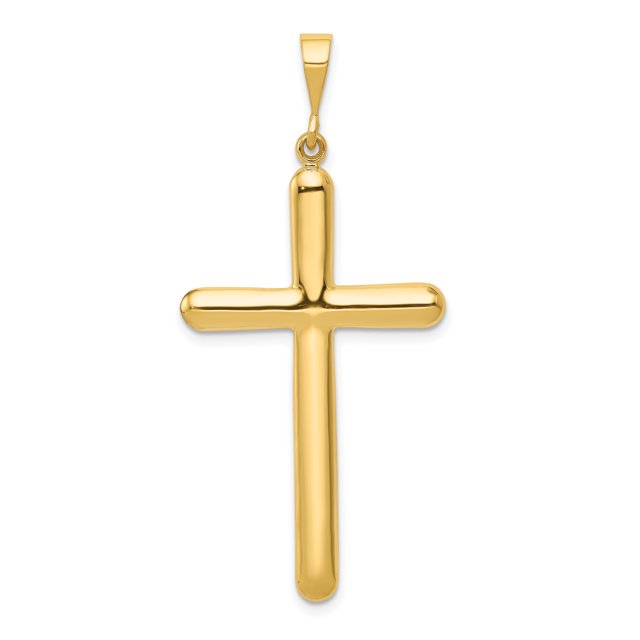 Pendentif Croix en Or Jaune 14 K