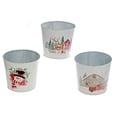 thumbnail image 1 of 6" Round Planter (Red Truck, Snowman, Reindeers) (Asstd) - Set of 3, 1 of 3