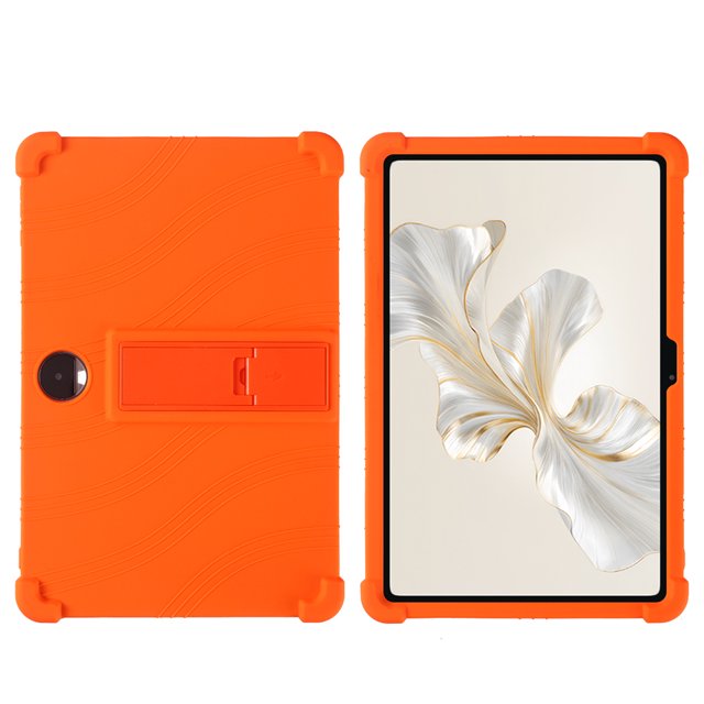 Case For Honor Pad 9 Tablet Safe Shockproof Silicone Stand Cover Orange Honor Pad 9