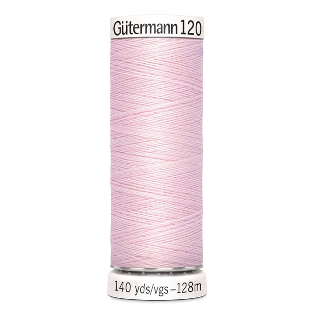 GÜTERMANN Sew-All Polyester Thread 128 m (140 yd) Pink 5-Pack, 128 m (140 yd)