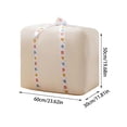 thumbnail image 3 of TopLLC Closet Organizers and Storage Space Saving Self Compression Organizer Portable Space Storage Packing Bags Space Quilt Compression Storage Bag For Comforters Blankets Bedding a Pouch, 3 of 6