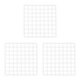 thumbnail image 1 of Transemion Portable Pet Playpen Panel Cage Fence Metal Guinea pig Wire plain white Grid 3Set, 1 of 6