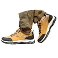 thumbnail image 3 of Kcodviy Chaussures de Sport pour Homme d'Extérieur Antidérapantes Chaussures de Sport pour Homme à Lacets Go Walk 5 Qualify Espadrilles de Randonnée, 3 of 9