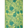 thumbnail image 1 of Erbanica Tapis Réversible Intérieur Extérieur à Feuilles Vertes, 5 Pieds x 8 Pieds, Écologique, Protection UV, 1 of 3