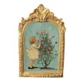 thumbnail image 3 of jifeng Retro Antique Resin Photo Display Frame Gift Elegant Wall Desktop Picture Holder M, 3 of 9
