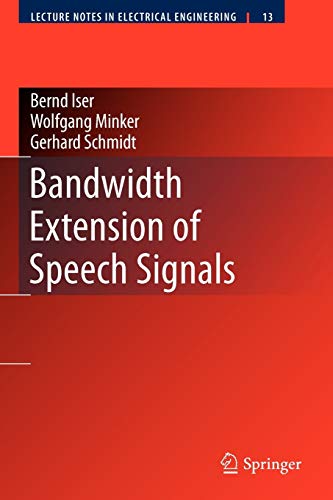 Extension de la Bande Passante des Signaux de Parole (Notes de Cours en Génie Électrique)