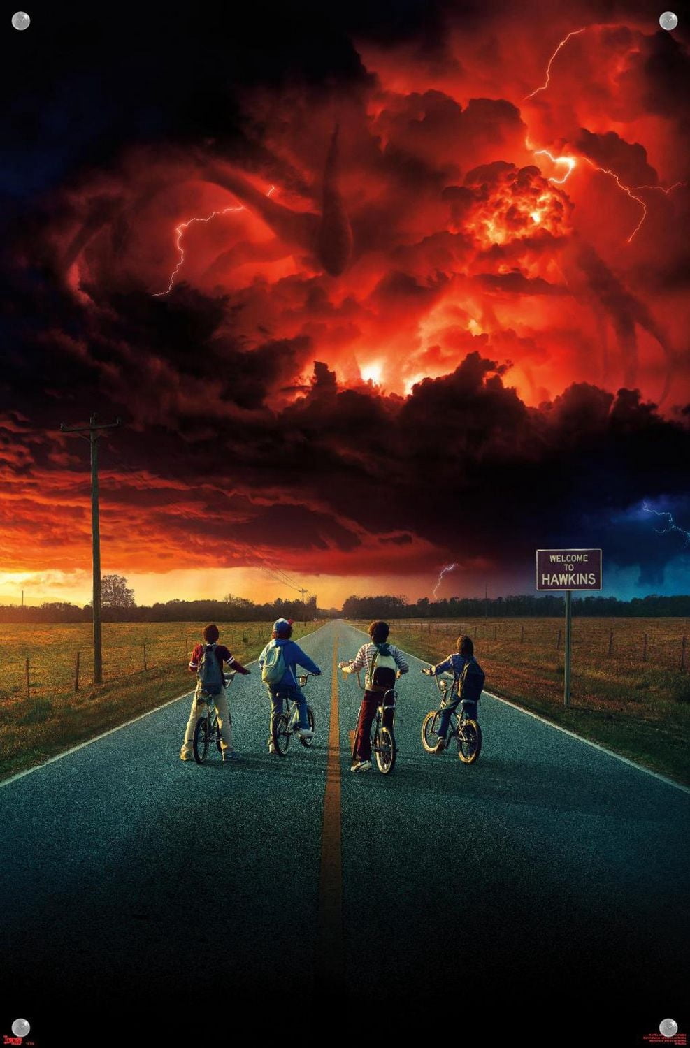 Netflix Stranger Things: Season - Key Art Wall Poster