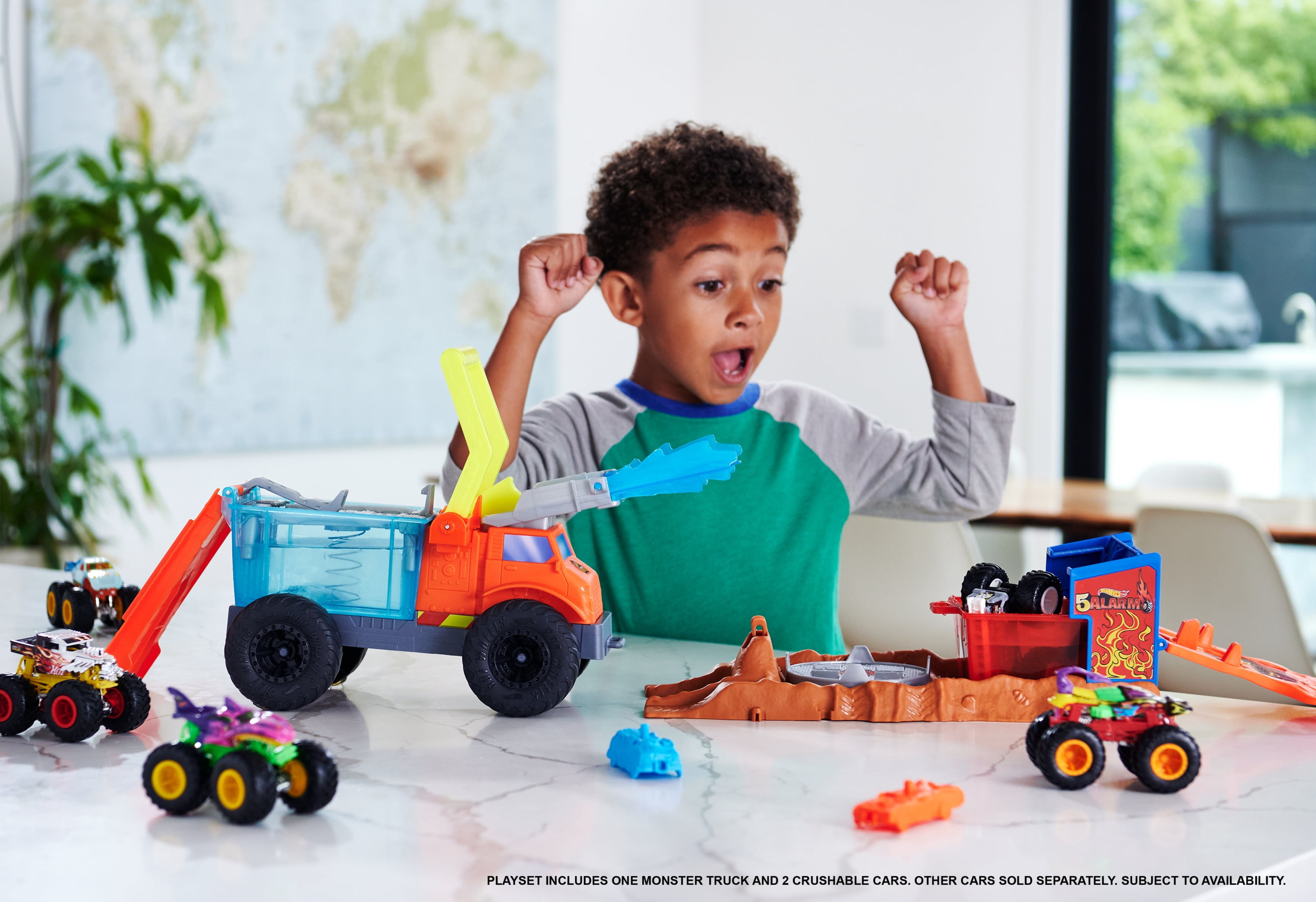 Hot Wheels-Coffret Véhicule de secours 5 Alarm-Color Shifters