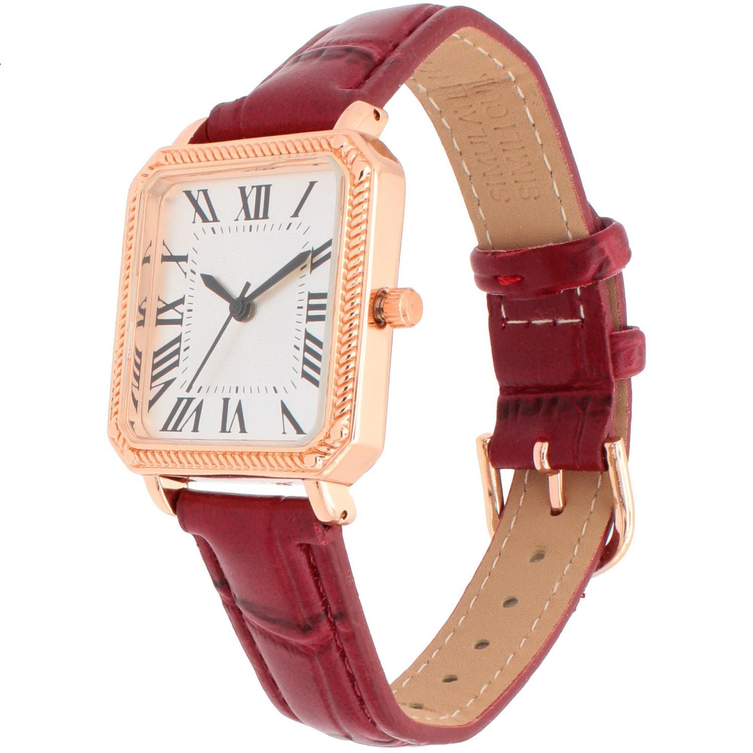 Ladies Red Strap Watch