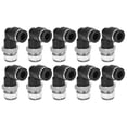 thumbnail image 3 of LHCER 10 Pcs Connecteurs Pneumatiques en Forme de L Filetage Externe Angle Droit Raccords Rapides Accessoires de Compresseur d'Air, Raccords de Tube, Raccords d'Air, 3 of 8