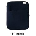 thumbnail image 2 of Shengyu 1/2/3 Tablet Sleeve Bag Laptop Pouch Soft Computer Handbag Notebook Keyboard Storage for Zipper Closure Mouse Organizer Business Dark blue 11inch 1 Pc, 2 of 6