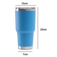 thumbnail image 2 of jiarry Tasse à Café de Voyage Isolée, Acier Inoxydable 18/8, Étanche, Légère, 2 of 5