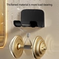 thumbnail image 4 of Boovnll No Punch Bathroom Hair Dryer Rack Hair Dryer Storage Rack Wall Mounted Hair Dryer Bracket Waterproof Andwet Proof with Traceless Sticker, 4 of 6