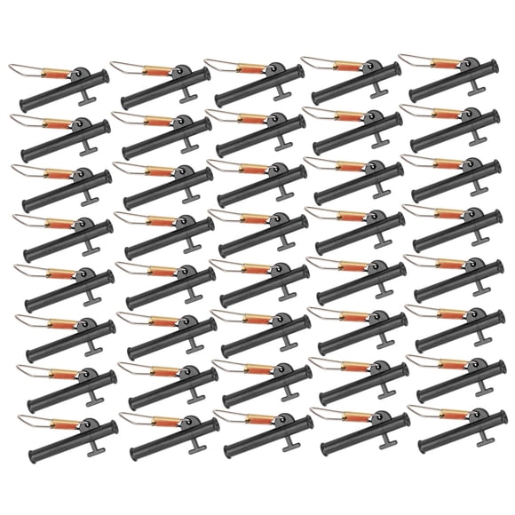 4 Sacs Pince Coulissante pour Ligne de Pêche en ABS avec Boutons-Pression Métalliques pour Diverses Montages Accessoires de Pêche Extérieurs