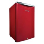 Danby 4.4 Cubic Feet Compact Sized Mini Beverage Refrigerator with Lock, Red