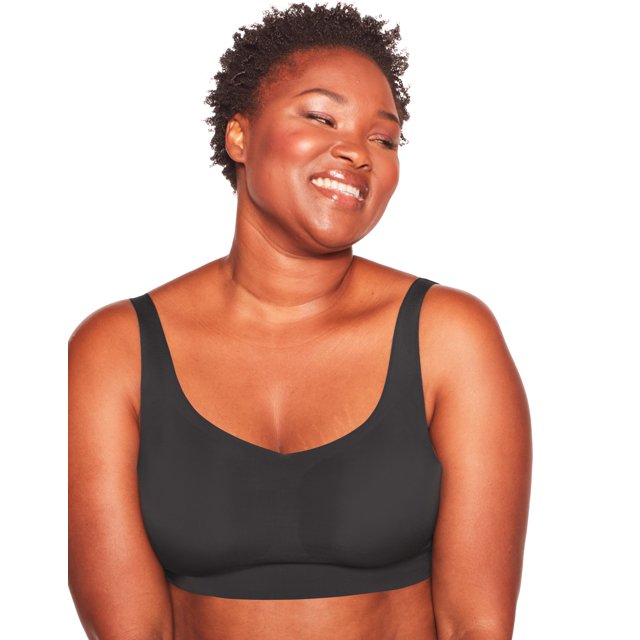 Bali Womens Comfort Revolution EasyLite Back Close Wirefree Bra, XS, Black